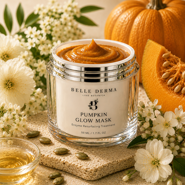 Pumpkin Glow Mask jar