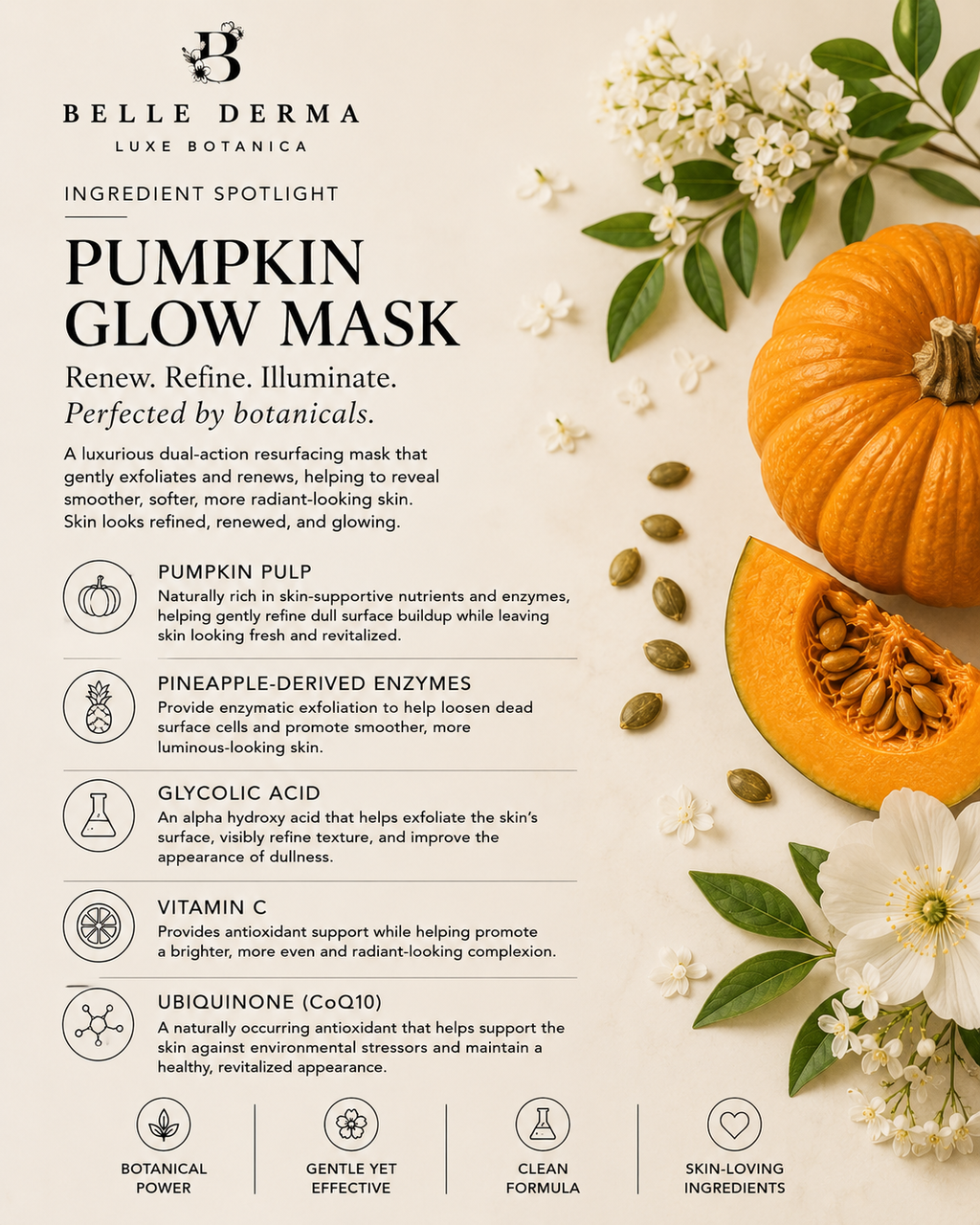 PUMPKIN GLOW MASK