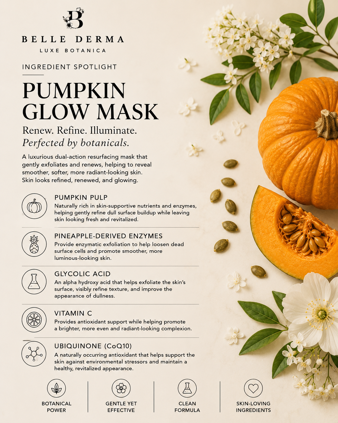 PUMPKIN GLOW MASK